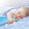 Picture of Pro Goleem Dinosaur Security Blanket Soft Loveys for Babies for Boys and Girls Newborn Lovie Infant Blankie Snuggle Toy Stuffed Animal Baby Gifts Blue 14 Inch