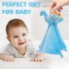 Picture of Pro Goleem Dinosaur Security Blanket Soft Loveys for Babies for Boys and Girls Newborn Lovie Infant Blankie Snuggle Toy Stuffed Animal Baby Gifts Blue 14 Inch