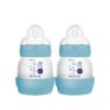 Picture of MAM Easy Start Anti-Colic Baby Bottles, Extra Slow Flow, Breastfeeding-Like Silicone Nipple Bottle, Reduces Colic, Gas, & Reflux, Easy-to-Clean, BPA-Free, Vented Baby Bottles for Newborns, 0-3 Months