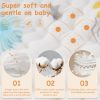 Picture of Looxii Muslin Burp Cloths 100% Cotton Muslin Cloths Large 20''x10'' Extra Soft and Absorbent 6 Pack Baby Burping Cloth for Boys and Girls (Fireworks)