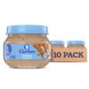 Picture of Gerber Stage 2 Baby Food, Turkey and Gravy Jar, Baby Food Poultry Puree, Baby Mealtime, Baby Puree Jars Glass, 10-Pack