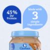 Picture of Gerber Stage 2 Baby Food, Turkey and Gravy Jar, Baby Food Poultry Puree, Baby Mealtime, Baby Puree Jars Glass, 10-Pack