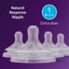 Picture of Philips Avent Natural Response Nipples, Extra Slow Flow (Flow 1), 4-Pack, SCY961/04