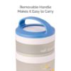 Picture of Whiskware Stackable Snack Containers for Kids and Toddlers, 3 Stackable Snack Cups for School and Travel, Our Solar System(Pack of 1)