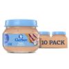 Picture of Gerber Stage 2 Baby Food, Ham and Gravy Jar, Baby Food Puree, Baby Mealtime, Baby Puree Jars Glass, 10-Pack