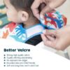 Picture of Tiny Twinkle Mess Proof Baby Bib|Waterproof Smock Bib for Eating,Machine Washable Full Sleeve with Pocket(Ocean Life, Small 6-24 Months)