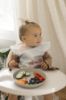 Picture of Tiny Twinkle Mess Proof Baby Bib - Waterproof & Lightweight Baby-Led Weaning Apron | 100% Recycled Polyester, Easy Clean & Machine Washable (Cotton Candy, Small 6-24 Months)
