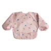 Picture of Tiny Twinkle Mess Proof Baby Bib|Waterproof Smock Bib for Eating,Machine Washable Full Sleeve with Pocket(Unicorn Confetti, Small 6-24 Months)