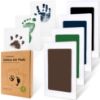 Picture of 4-Pack Inkless Hand and Footprint Kit - Ink Pad for Baby Hand and Footprints - Dog Paw Print Kit,Dog Nose Print Kit - Baby Footprint Kit, Clean Touch Baby Foot Printing Kit, Handprint Kit(Midnights)