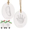 Picture of Baby Hand and Footprint Kit - Personalized Baby Foot Printing Kit for Newborn - Baby Footprint Kit for Toddlers - Baby Keepsake Handprint Kit - Baby Handprint Ornament Kit (Multi-Colored)