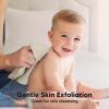 Picture of 6-Pack Baby Washcloths - Soft Viscose from Bamboo Washcloth, Baby Wash Cloths for Newborn, Kids, Bath Baby Towels, Face Towel, Face Cloths for Washing Face (Stone)