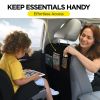 Picture of lebogner Back Seat Cover For Kids + 3 Pocket Storage Organizer, 2 Pack X-Large Waterproof Kick Mats Backseat Protector, Car Seat Back Protectors For Vehicles To Protect From Dirt, Mud & Scratches