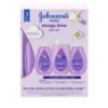 Picture of Johnson's Baby Sleepy Time Bedtime Gift Set with Relaxing NaturalCalm Aromas, Bedtime Baby Bath Shampoo, Wash & Lotion, Baby Bedtime Essentials, Hypoallergenic & Paraben-Free, 3 Items