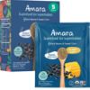 Picture of Amara Organic Baby Food - Stage 3 - Black Bean & Sweet Corn - Baby Cereal to Mix With Breastmilk, Water or Baby Formula - Shelf Stable Baby Food Pouches Made from Organic Veggies - 5 Pouches, 3.5oz Per Serving