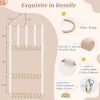 Picture of POVETIRE Baby Headbands Holder, Hair Bows Organizer for Baby Girls Hair Accessories Storage Hanging Display Stand for Wall Room Nursery Decor