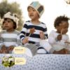 Picture of Burt's Bees Baby Essential Organic Cotton Fitted Crib Sheet, Breathable for Boy Girl Standard Crib & Toddler Mattresses