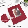 Picture of Vienrose Small Photo Album 4x6 Photos, 2 Pack Linen Cover Mini Photo Book, 26-Page Holds 52 Pictures, Artwork or Postcards Storage for Baby