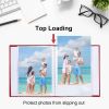 Picture of Vienrose Small Photo Album 4x6 Photos, 2 Pack Linen Cover Mini Photo Book, 26-Page Holds 52 Pictures, Artwork or Postcards Storage for Baby