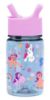 Picture of Simple Modern My Little Pony Kids Water Bottle Plastic BPA-Free Tritan Cup with Leak Proof Straw Lid | Reusable and Durable for Toddlers, Girls | Summit Collection | 12oz, Garden of Rainbows