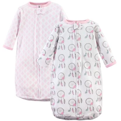 Picture of Hudson Baby Unisex Baby Cotton Long-Sleeve Wearable Sleeping Bag, Sack, Blanket, Dream Catcher, 3-9 Months