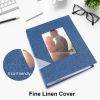 Picture of Vienrose Small Photo Album 4x6 Photos, 2 Pack Linen Cover Mini Photo Book, 26-Page Holds 52 Pictures, Artwork or Postcards Storage for Baby