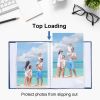 Picture of Vienrose Small Photo Album 4x6 Photos, 2 Pack Linen Cover Mini Photo Book, 26-Page Holds 52 Pictures, Artwork or Postcards Storage for Baby