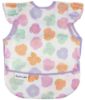 Picture of Tiny Twinkle Mess Proof Baby Bib - Waterproof Baby Apron - Machine Washable - PVC, BPA, & Phthalate Free - Great Travel Bib for Baby Eating - Baby Food Bibs (Floral Pop, Small 6-24 Months)