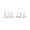 Picture of Dr. Brown’s Level T Narrow Baby Bottle Nipple, Slower Flow Rate for Infants, 100% Silicone Bottle Nipple, BPA Free, 0m+ - 6-Pack