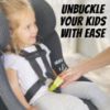 Picture of UnbuckleMe Car Seat Buckle Release Tool - Easy Opener Aid for Arthritis, Long Nails, Older Kids - Button pusher for infant, toddler, convertible 5 pt harness car seats - As Seen on Shark Tank (Lime)