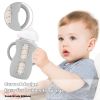 Picture of 3 Pack Silicone Sleeves with Handles for Avent Natural Glass Baby Bottles, Anti Breakage Baby Bottle Holder, Compatible Philips Avent Glass Natural Baby Bottle 8 oz