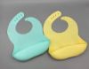 Picture of Blissbury Silicone Baby Bibs Set Of 2, BPA Free Waterproof Soft Durable Adjustable Silicone Bibs for Babies & Toddlers (Blue/Yellow)