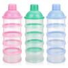 Picture of Accmor Formula Dispenser On The Go, 5 Compartments Stackable Formula Container for Travel, Baby Milk Powder Kids Snack Container, BPA Free