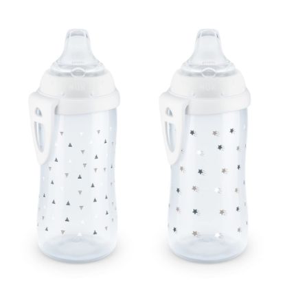 Picture of NUK Active Sippy Cup, 10 oz, 2 Pack, 12+ Months, Timeless Collection, Amazon Exclusive