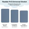 Picture of Yoofoss Pack and Play Sheets Fitted, Mini Crib Sheets 2-Pack for Pack N Play Mattress, Stretchy Playard Sheet, Soft and Breathable Blue Rocket