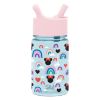 Picture of Simple Modern Disney Minnie Mouse Kids Water Bottle Plastic BPA-Free Tritan Cup with Leak Proof Straw Lid | Reusable and Durable for Toddlers, Girls | Summit Collection | 12oz, Minnie Mouse Rainbows