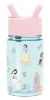 Picture of Simple Modern Disney Princess Kids Water Bottle Plastic BPA-Free Tritan Cup with Leak Proof Straw Lid | Reusable and Durable for Toddlers, Girls | Summit Collection | 12oz, Princesses Royal Beauty