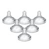 Picture of Dr. Brown's Natural Flow Level 2 Wide-Neck Baby Bottle Silicone Nipple, Medium Flow, 3m+, 100% Silicone Bottle Nipple, count 6 (Pack of 1)
