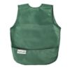 Picture of Tiny Twinkle Mess Proof Baby Bib - Waterproof Apron Machine Washable PVC, BPA, & Phthalate Free Great Travel for Eating Food Bibs (Olive Green, Large 2-4 Years) 3 ounces