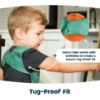 Picture of Tiny Twinkle Mess Proof Baby Bib - Waterproof Apron Machine Washable PVC, BPA, & Phthalate Free Great Travel for Eating Food Bibs (Olive Green, Large 2-4 Years) 3 ounces
