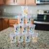 Picture of The First Years Bluey Take & Toss Toddler Straw Cups - Spill Proof Toddler Sippy Cups with Snap On Lids and Straws - Bluey Gifts and Bluey Party Supplies - 10 Oz - 10 Count