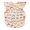Picture of Tiny Twinkle Mess Proof Baby Bib - Waterproof Baby Apron - Machine Washable - PVC, BPA, & Phthalate Free - Great Travel Bib for Baby Eating - Baby Food Bibs (Flutter, Small 6-24 Months)