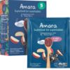 Picture of Amara Organic Baby Food - Stage 2 - Applesauce & Maqui Berry - Baby Cereal to Mix With Breastmilk, Water or Baby Formula - Shelf Stable Baby Food Made from Organic Fruit - 5 Pouches, 3.5oz Per Serving