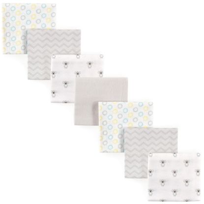 Picture of Luvable Friends Unisex Baby Cotton Flannel Receiving Blankets, Koala 7-Pack, One Size