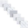 Picture of Luvable Friends Unisex Baby Cotton Flannel Receiving Blankets, Boy Feathers 7-Pack, One Size
