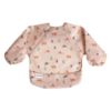 Picture of Tiny Twinkle Mess Proof Baby Bib, Cute Full Sleeve Bib Outfit, Waterproof Bibs for Toddlers, Machine Washable, Tug Proof Closure, Baby Smock for Eating, Long Sleeved (Cowboy, Small 6-24 Months)