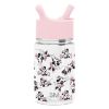 Picture of Simple Modern Disney Minnie Mouse Kids Water Bottle Plastic BPA-Free Tritan Cup with Leak Proof Straw Lid | Reusable and Durable for Toddlers, Girls | Summit Collection | 12oz, Minnie Mouse Retro