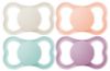 Picture of MAM Air Matte Pacifiers, for Sensitive Skin, Best Pacifier for Breastfed Babies, Girl Pacifiers, 16+ Months, 4 Count