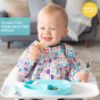 Picture of Bumkins Sleeved Bib for Girl or Boy, Baby and Toddler for 6-24 Mos, Essential Must Have for Eating, Feeding, Baby Led Weaning Supplies, Long Sleeve Mess Saving Food Catcher, Born This Way Kindness