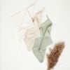 Picture of Konssy Baby Muslin Washcloths 7-Pack, 100% Cotton Baby Bath Washcloths, Soft & Absorbent Wash Cloths and Burp Cloths for Newborn Kids Girls & Boys, 11x11 inches