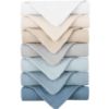 Picture of Konssy Baby Muslin Washcloths 7-Pack, 100% Cotton Baby Bath Washcloths, Soft & Absorbent Wash Cloths and Burp Cloths for Newborn Kids Girls & Boys, 11x11 inches